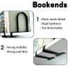 Buy cheap Iron Heavy-Duty Clamped Book Ends for Shelves Non-Skid Book Stoppers Supports Brackets from wholesalers