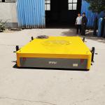 Easily Moved 4 Tons Industrial Trackless Transfer Trolley With Motorized Battery
