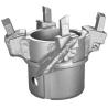 Buy cheap High Efficient Steel Earth Auger Drill Bit Hollow Stem Auger Drilling Wear Resistant from wholesalers