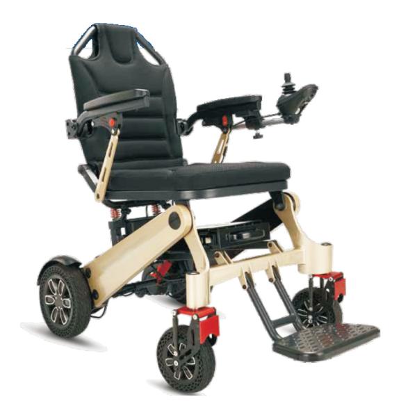 Buy cheap Aluminum portable Folding Electric Power Wheelchair Gt5100a 250W 24V from wholesalers