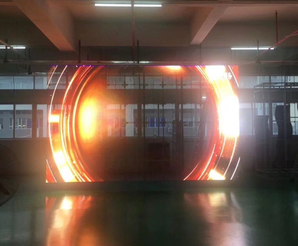 TL5.21mm 65% Transparent LED Screen , commercial mall big led glass wall window