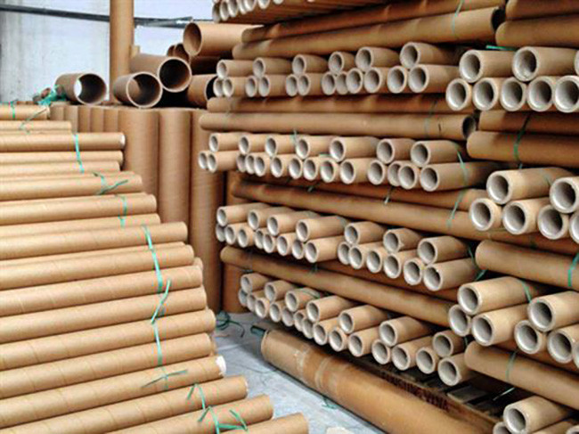 Round Kraft Paper Tube Cutting Punching Industrial Tubes