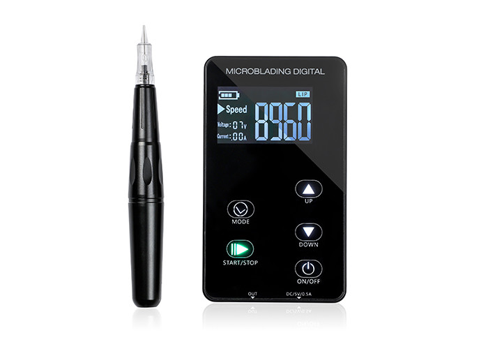 YD Blue Battery Digital Permanent Makeup Machine Kit Ombre Powder Eyebrow Tattoo Machine Pen