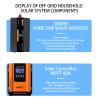 Buy cheap 50Hz/60Hz 3000W Home Off Grid Solar Panel System 3kw Inverter Solar Power System from wholesalers
