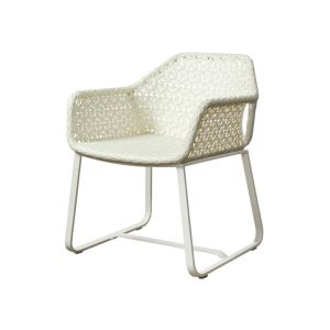 Buy cheap Smooth Edges Finish SGS Tested Dining Table With Wicker Chairs from wholesalers