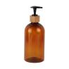 Buy cheap 200ml 300ml 500ml Cosmetic Lotion Bottle 7oz 10oz 16oz Refillable Amber PET Lotion Bottle from wholesalers