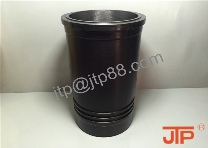 Black Dry Cylinder Liners For Komatsu Engine Parts 6150-21-2221