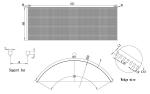 Polishing and Welded End Connection Curved LED Display Screen for Exceptional
