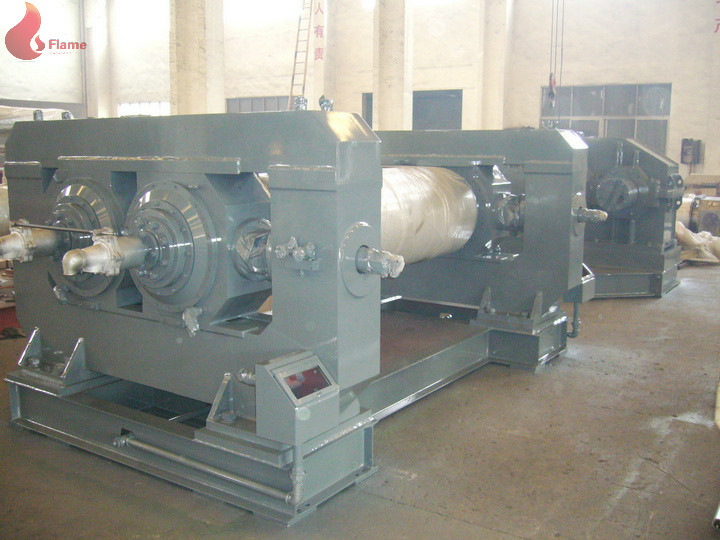 1800 - 2500 Kg/h two roll mill rubber mixing for for plasticizing , calendaring