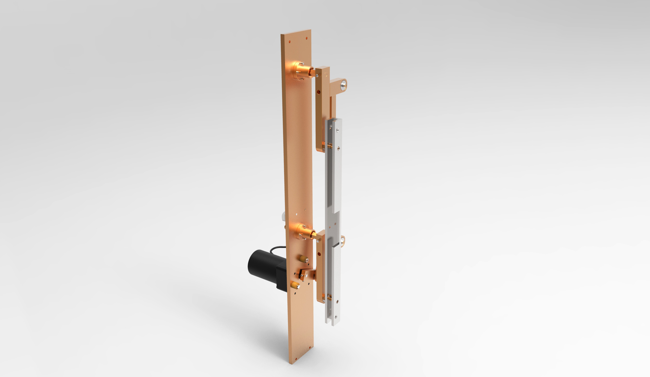 Security Turnstile Gate With Card Reader , Office Lobby Swing Gate Turnstil 3000000 Cycles