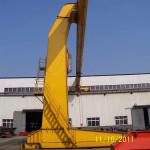 IP55 Rugged Half Door Cantilever Single Girder Gantry Crane
