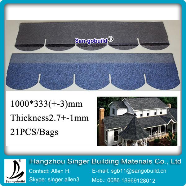 Buy cheap 30years Guarantee Manufacturer Fiberglass asphalt shingle price (2) from wholesalers