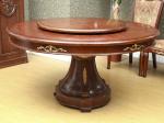 Solid Wood Luxury Wood Dining Room Sets Customized European Dining Room