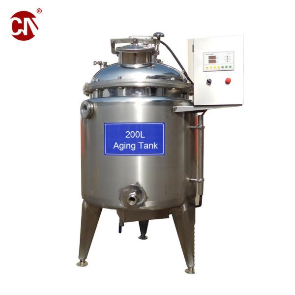 Buy cheap Automatic Grade Semi-Automatic Ice Cream Aging Tank 600L SS304 for Yogurt Fermentation from wholesalers