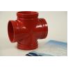 Buy cheap High Pressure Resistant 4 Way Pipe Fitting With Ductile Iron ANSI Standard from wholesalers