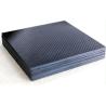 Buy cheap High Stiffness CNC Round Carbon Fiber Sheets 30mm Thick Plain Matte Finished from wholesalers