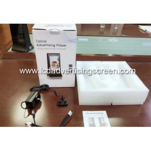 Buy cheap 8" LCD Touch Screen Advertising Kiosk 800x1280 With Phone Charger from wholesalers