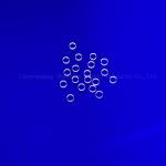 Transparent Frosted Stone Step Quartz Glass Sheet