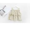 Buy cheap Ruffled Princess Girl Baby Suspender Dress Summer Children's Clothing from wholesalers