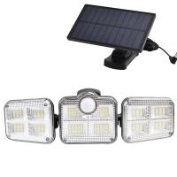 Buy cheap Powered Outdoor Solar LED Wall Lights With Sensor 195x130x100mm 122 SMD LED 1.8w product