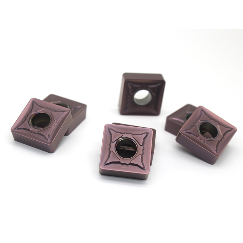 Tungsten Cnc Lathe Inserts SNMG190612 High Finishing For Stainless Steel