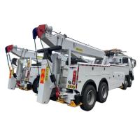 Buy cheap SINOTRUK HOWO Wrecker Truck 12 Wheeler 50T 60T 400HP Rotary Road Rescue Truck product