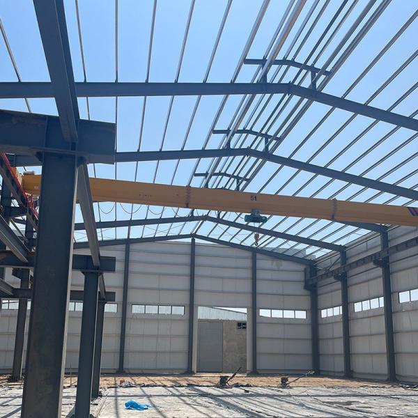 Buy cheap Industrial Steel Structure Warehouse Factory Easy Operation Prefab Steel Barn from wholesalers