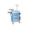 Buy cheap Mobile Emergency Cart , Hospital Ward Crash Trolley With Drawers from wholesalers