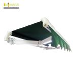 Aluminum Waterproof Retractable Awning Yard Door Shop Awning 40x40mm