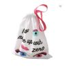 Buy cheap ODM Gray Hemp Cotton Fabric Bag Small Linen Drawstring Bags Custom Logo from wholesalers