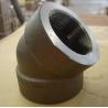 Buy cheap ASME B16.11 Forged Fittings ASTM A105N SW Fitting Elbow Tee Coupling 3000lbs from wholesalers