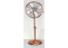 Buy cheap SAA 16 Antique Electric Fans Adjustable Tilt Chrome Metal Blade Pedestal from wholesalers