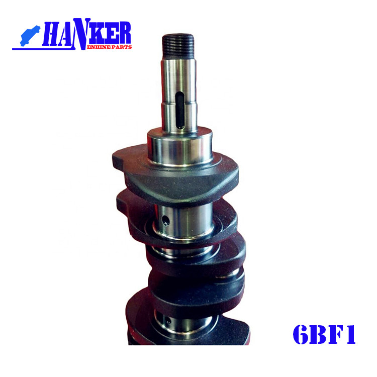 Car Crankshaft Isuzu 6BF1 Engine Cast Steel Crankshaft