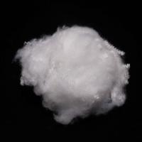 Buy cheap Customized Color Flame Resistant Fiber 64mm Polyester Staple Fibres For Filling product