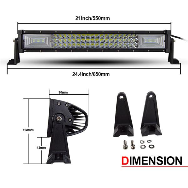 Buy cheap Straight Triple Row 30VDC 1020W 4x4 Driving Lights from wholesalers