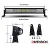 Buy cheap Straight Triple Row 30VDC 1020W 4x4 Driving Lights from wholesalers