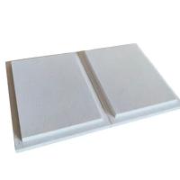 Buy cheap White Or Black Fiberglass Ceiling Tiles Tegular Type 90 - 130kg/m3 product