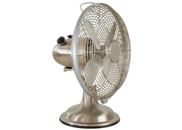 Buy cheap Personal Elegant Metal Quiet Retro Desk Fan 12 Inch for Office & Home from wholesalers
