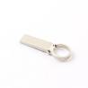 Buy cheap Custom Logo Silver Matt Metal USB Flash Drive 2.0 64GB 128GB 20MB/S With Keyring from wholesalers
