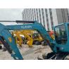 Buy cheap Used mini machinary construction Excavator Kubota 155 for sale from wholesalers