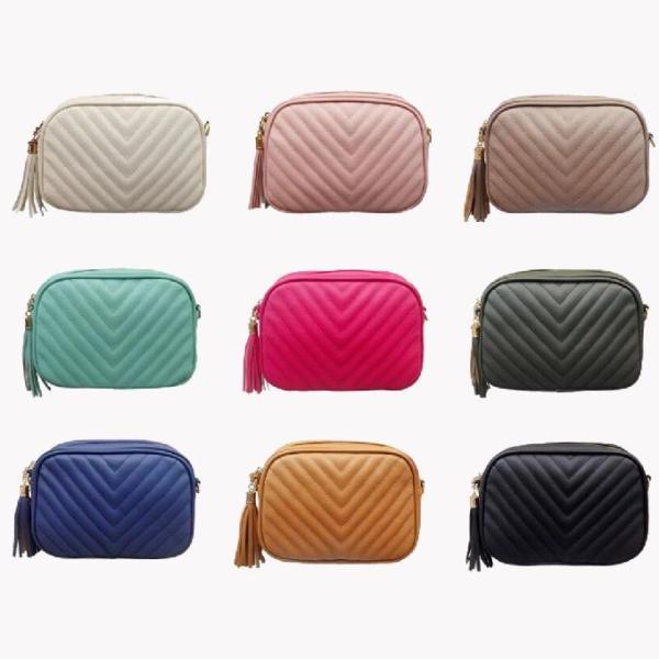 Buy cheap Multicolor Embroidery Ladies Chain Tassel Single Shoulder Bag from wholesalers