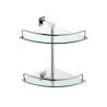 Buy cheap Stainless Steel 3 Tier Glass Shelf CCC Wall Mounted Glass Shelf from wholesalers