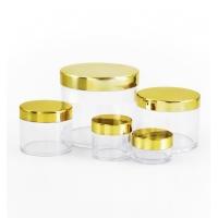 Buy cheap 1oz Clear Frosted Cream Jars Cosmetic Packaging Empty Cosmetic Jars 20g 30g product