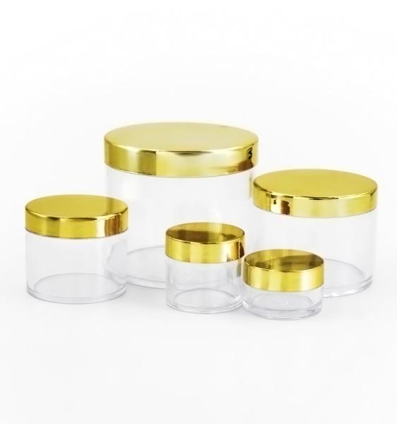 Buy cheap 1oz Clear Frosted Cream Jars Cosmetic Packaging Empty Cosmetic Jars 20g 30g from wholesalers
