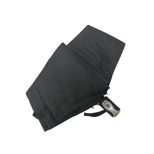 Buy cheap Mens Business Auto Open Close Umbrella Windproof With Pu Leather Bag In Black Color from wholesalers
