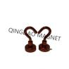 Buy cheap Sintered NdFeB Hook Magnet, N35,16KGS, Permenent Hook Magnets in Red Color from wholesalers