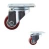 Buy cheap Oem 1.5 Inch Top Plate Swivel Red Pu Light Duty Casters from wholesalers