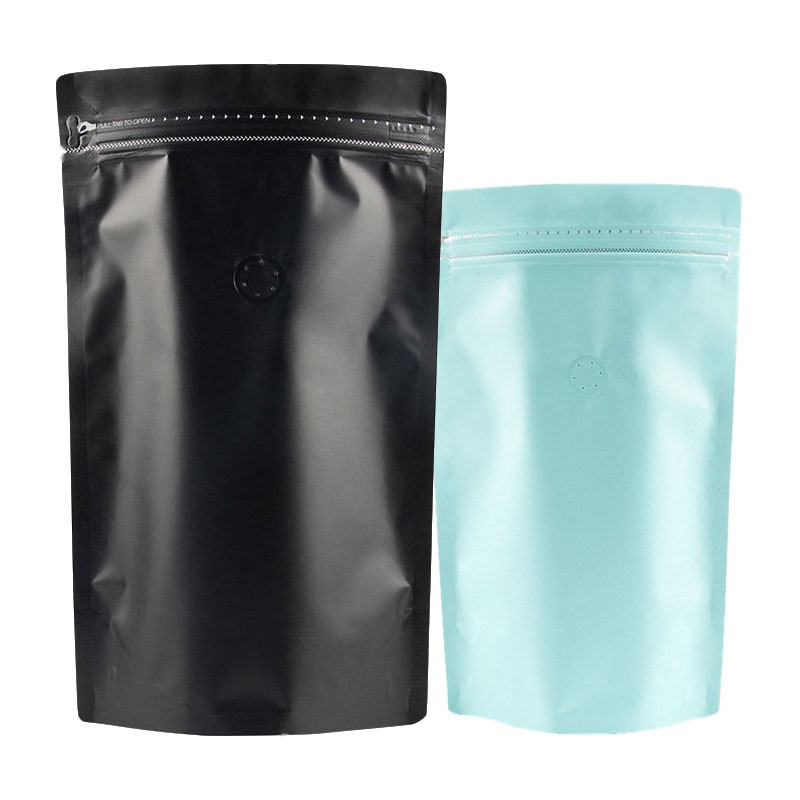 Stand Up Packing Pouch Coffee Bags Custom Printed Tea Bag Packaging