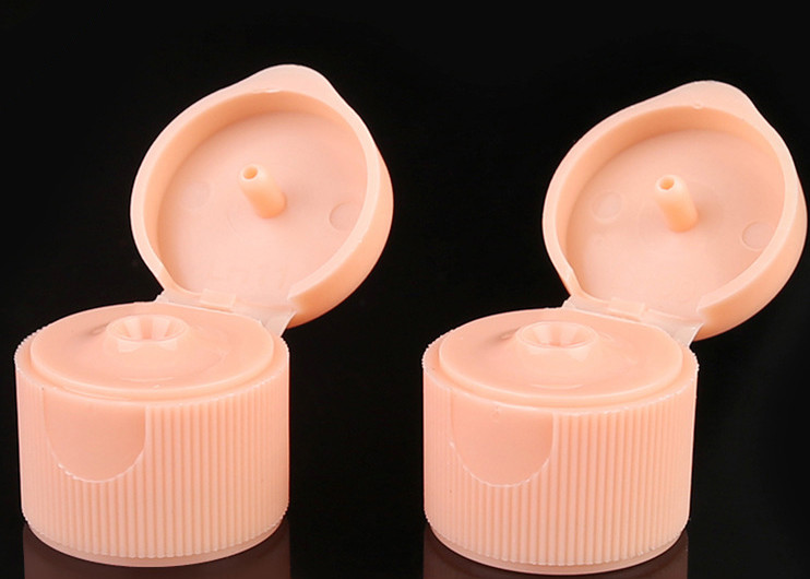 Customized Color Cosmetic Bottle Caps Flip Top 20/410 Specification For Packing