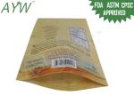 320g Kraft Paper Mylar Food Bags For Nutrient Blueberry Redbean Oatmeal